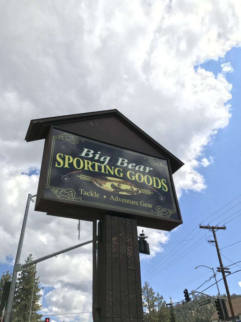 Contact Us - Big Bear Lake Sporting Goods