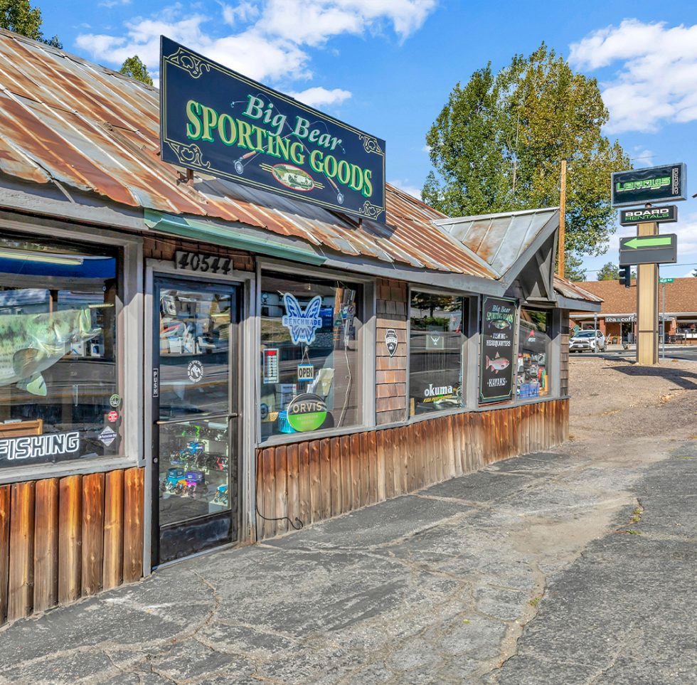 big bear lake fishing store location
